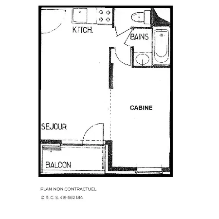 Apartment Jetay - 4 Pers Aux Menuires Mae-5324